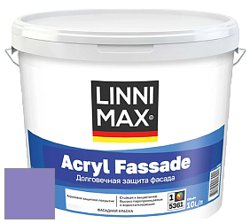 Краска LINNIMAX ACRYL FASSADE / ЛИННИМАКС АКРИЛ ФАССАДЕ (CAPAROL) акриловая фасадная краска цвет NCS S 2050-R60B 