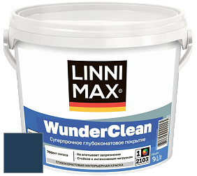 Краска LINNIMAX (CAPAROL) WUNDERCLEAN / ЛИННИМАКС ВУНДЕРКЛИН краска премиум-класса цвет Blu 25 