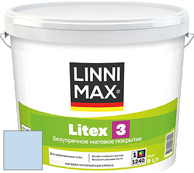 Краска LINNIMAX LITEX 3 / ЛИННИМАКС ЛИТЕКС 3 (ALPINA PREMIUM WAND) латексная краска цвет NCS S 0520-R80B 