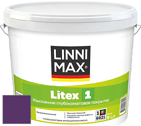 Краска LINNIMAX LITEX 1 / ЛИННИМАКС ЛИТЕКС 1 (CAPAROL SAMTEX 3) высокоэкологичная латексная краска цвет Laser 5 