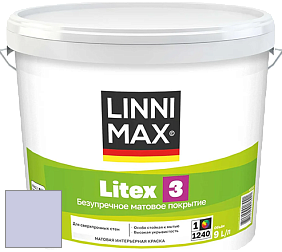 Краска LINNIMAX LITEX 3 / ЛИННИМАКС ЛИТЕКС 3 (ALPINA PREMIUM WAND) латексная краска цвет NCS S 1020-R60B 