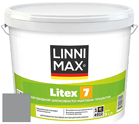 Краска LINNIMAX LITEX 7 / ЛИННИМАКС ЛИТЕКС 7  (CAPAROL SAMTEX 7) латексная краска цвет Venato 35 