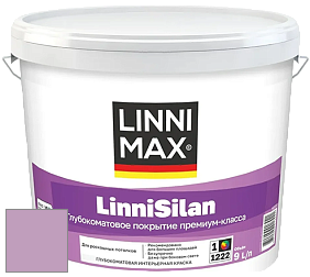 Краска LINNIMAX LinniSilan /ЛИННИМАКС ЛинниСилан (CAPAROL CAPASILAN) глубокоматовая краска цвет Viola 120 