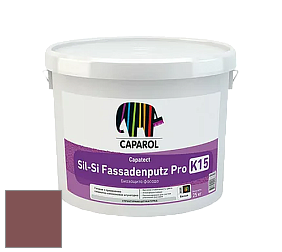 Краска Caparol Capatect Fassadenputz Sil-Si Pro / Капарол Капатек штукатурка структурная камешковая 25 кг. цвет Barolo 40 
