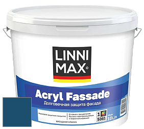 Краска LINNIMAX ACRYL FASSADE / ЛИННИМАКС АКРИЛ ФАССАДЕ (CAPAROL) акриловая фасадная краска цвет NCS S 5540-R90B 