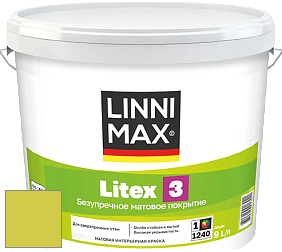 Краска LINNIMAX LITEX 3 / ЛИННИМАКС ЛИТЕКС 3 (ALPINA PREMIUM WAND) латексная краска цвет Tundra 135 