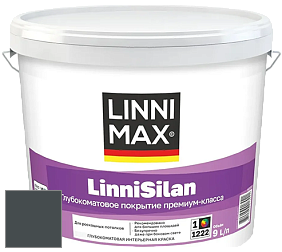 Краска LINNIMAX LinniSilan /ЛИННИМАКС ЛинниСилан (CAPAROL CAPASILAN) глубокоматовая краска цвет NCS S 8005-B20G 