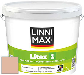 Краска LINNIMAX LITEX 1 / ЛИННИМАКС ЛИТЕКС 1 (CAPAROL SAMTEX 3) высокоэкологичная латексная краска цвет Ceramic 45 