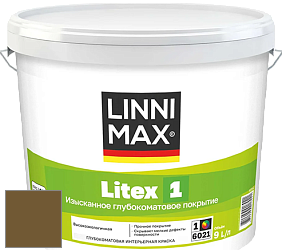 Краска LINNIMAX LITEX 1 / ЛИННИМАКС ЛИТЕКС 1 (CAPAROL SAMTEX 3) высокоэкологичная латексная краска цвет Palazzo 185 