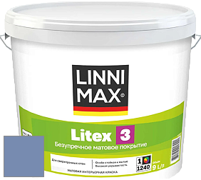 Краска LINNIMAX LITEX 3 / ЛИННИМАКС ЛИТЕКС 3 (ALPINA PREMIUM WAND) латексная краска цвет Saphir 105 