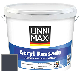 Краска LINNIMAX ACRYL FASSADE / ЛИННИМАКС АКРИЛ ФАССАДЕ (CAPAROL) акриловая фасадная краска цвет NCS S 8010-R70B 