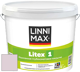 Краска LINNIMAX LITEX 1 / ЛИННИМАКС ЛИТЕКС 1 (CAPAROL SAMTEX 3) высокоэкологичная латексная краска цвет Viola 55 