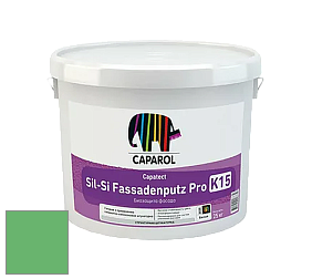 Краска Caparol Capatect Fassadenputz Sil-Si Pro / Капарол Капатек штукатурка структурная камешковая 25 кг. цвет Agave 130 
