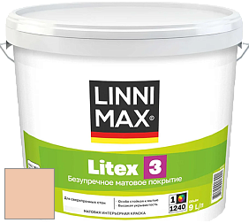 Краска LINNIMAX LITEX 3 / ЛИННИМАКС ЛИТЕКС 3 (ALPINA PREMIUM WAND) латексная краска цвет Siena 110 
