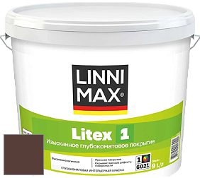 Краска LINNIMAX LITEX 1 / ЛИННИМАКС ЛИТЕКС 1 (CAPAROL SAMTEX 3) высокоэкологичная латексная краска цвет Magma 5 