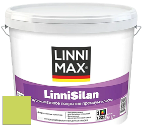 Краска LINNIMAX LinniSilan /ЛИННИМАКС ЛинниСилан (CAPAROL CAPASILAN) глубокоматовая краска цвет NCS S 0560-G50Y 