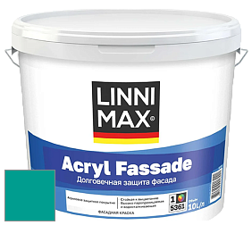 Краска LINNIMAX ACRYL FASSADE / ЛИННИМАКС АКРИЛ ФАССАДЕ (CAPAROL) акриловая фасадная краска цвет NCS S 2555-B60G 