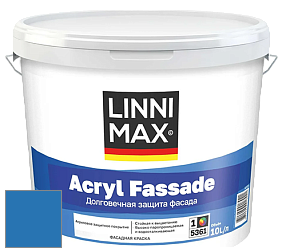 Краска LINNIMAX ACRYL FASSADE / ЛИННИМАКС АКРИЛ ФАССАДЕ (CAPAROL) акриловая фасадная краска цвет RAL 5015 