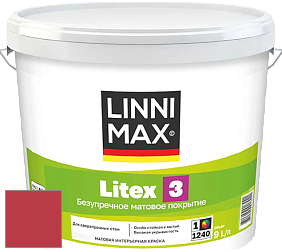 Краска LINNIMAX LITEX 3 / ЛИННИМАКС ЛИТЕКС 3 (ALPINA PREMIUM WAND) латексная краска цвет NCS S 1080-R 
