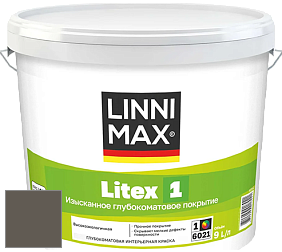 Краска LINNIMAX LITEX 1 / ЛИННИМАКС ЛИТЕКС 1 (CAPAROL SAMTEX 3) высокоэкологичная латексная краска цвет Palazzo 70 
