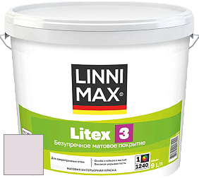 Краска LINNIMAX LITEX 3 / ЛИННИМАКС ЛИТЕКС 3 (ALPINA PREMIUM WAND) латексная краска цвет NCS S 0907-R30B 