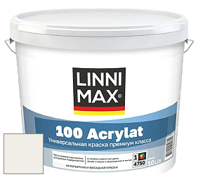 Краска LINNIMAX 100 ACRYLAT / ЛИННИМАКС 100 АКРИЛАТ (CAPAROL AMPHIBOLIN) акриловая краска цвет Agave 30 
