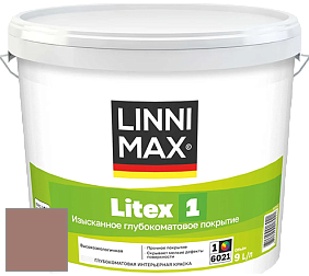 Краска LINNIMAX LITEX 1 / ЛИННИМАКС ЛИТЕКС 1 (CAPAROL SAMTEX 3) высокоэкологичная латексная краска цвет Magma 45 