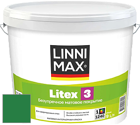 Краска LINNIMAX LITEX 3 / ЛИННИМАКС ЛИТЕКС 3 (ALPINA PREMIUM WAND) латексная краска цвет NCS S 3065-G10Y 