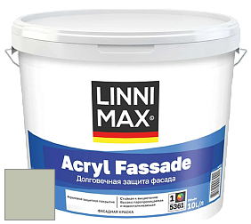 Краска LINNIMAX ACRYL FASSADE / ЛИННИМАКС АКРИЛ ФАССАДЕ (CAPAROL) акриловая фасадная краска цвет NCS S 2010-G40Y 