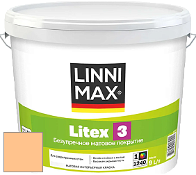 Краска LINNIMAX LITEX 3 / ЛИННИМАКС ЛИТЕКС 3 (ALPINA PREMIUM WAND) латексная краска цвет Siena 175 