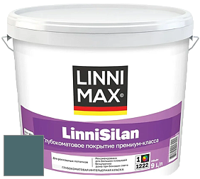 Краска LINNIMAX LinniSilan /ЛИННИМАКС ЛинниСилан (CAPAROL CAPASILAN) глубокоматовая краска цвет NCS S 6020-B30G 