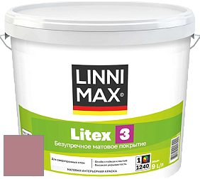 Краска LINNIMAX LITEX 3 / ЛИННИМАКС ЛИТЕКС 3 (ALPINA PREMIUM WAND) латексная краска цвет NCS S 3030-R10B 