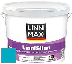 Краска LINNIMAX LinniSilan /ЛИННИМАКС ЛинниСилан (CAPAROL CAPASILAN) глубокоматовая краска цвет NCS S 1555-B10G 
