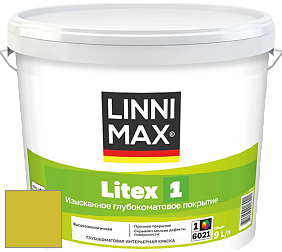 Краска LINNIMAX LITEX 1 / ЛИННИМАКС ЛИТЕКС 1 (CAPAROL SAMTEX 3) высокоэкологичная латексная краска цвет Melisse 100 