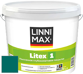 Краска LINNIMAX LITEX 1 / ЛИННИМАКС ЛИТЕКС 1 (CAPAROL SAMTEX 3) высокоэкологичная латексная краска цвет NCS S 4550-B50G 