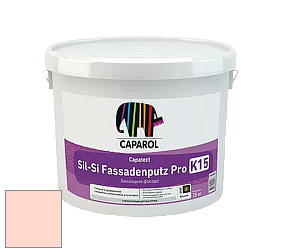 Краска Caparol Capatect Fassadenputz Sil-Si Pro / Капарол Капатек штукатурка структурная камешковая 25 кг. цвет Lachs 60 
