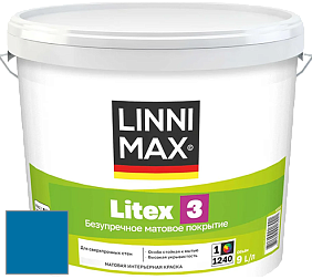 Краска LINNIMAX LITEX 3 / ЛИННИМАКС ЛИТЕКС 3 (ALPINA PREMIUM WAND) латексная краска цвет NCS S 3060-R90B 