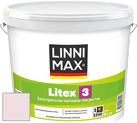 Краска LINNIMAX LITEX 3 / ЛИННИМАКС ЛИТЕКС 3 (ALPINA PREMIUM WAND) латексная краска цвет NCS S 0510-R20B 
