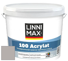 Краска LINNIMAX 100 ACRYLAT / ЛИННИМАКС 100 АКРИЛАТ (CAPAROL AMPHIBOLIN) акриловая краска цвет Meteor 14 