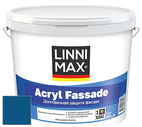 Краска LINNIMAX ACRYL FASSADE / ЛИННИМАКС АКРИЛ ФАССАДЕ (CAPAROL) акриловая фасадная краска цвет Lago 95 