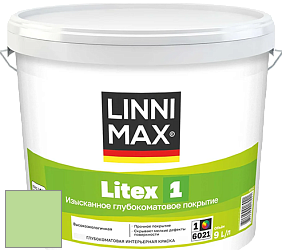 Краска LINNIMAX LITEX 1 / ЛИННИМАКС ЛИТЕКС 1 (CAPAROL SAMTEX 3) высокоэкологичная латексная краска цвет NCS S 0540-G30Y 