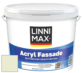 Краска LINNIMAX ACRYL FASSADE / ЛИННИМАКС АКРИЛ ФАССАДЕ (CAPAROL) акриловая фасадная краска цвет NCS S 0510-G60Y 