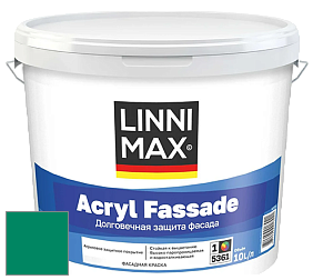 Краска LINNIMAX ACRYL FASSADE / ЛИННИМАКС АКРИЛ ФАССАДЕ (CAPAROL) акриловая фасадная краска цвет NCS S 3060-B90G 