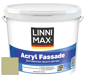 Краска LINNIMAX ACRYL FASSADE / ЛИННИМАКС АКРИЛ ФАССАДЕ (CAPAROL) акриловая фасадная краска цвет Tundra 115 