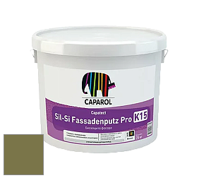 Краска Caparol Capatect Fassadenputz Sil-Si Pro / Капарол Капатек штукатурка структурная камешковая 25 кг. цвет Tundra 95 