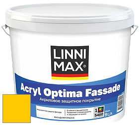 Краска LINNIMAX ACRYL OPTIMA FASSADE / ЛИННИМАКС АКРИЛ ОПТИМА ФАСАД (ALPINA) акриловая краска цвет NCS S 0580-Y 