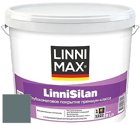 Краска LINNIMAX LinniSilan /ЛИННИМАКС ЛинниСилан (CAPAROL CAPASILAN) глубокоматовая краска цвет NCS S 6010-B50G 