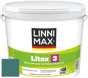Краска LINNIMAX LITEX 3 / ЛИННИМАКС ЛИТЕКС 3 (ALPINA PREMIUM WAND) латексная краска цвет NCS S 5030-B50G 