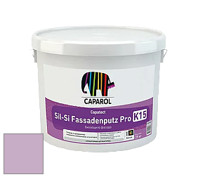 Краска Caparol Capatect Fassadenputz Sil-Si Pro / Капарол Капатек штукатурка структурная камешковая 25 кг. цвет Viola 85 