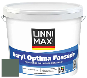 Краска LINNIMAX ACRYL OPTIMA FASSADE / ЛИННИМАКС АКРИЛ ОПТИМА ФАСАД (ALPINA) акриловая краска цвет Malachit 10 